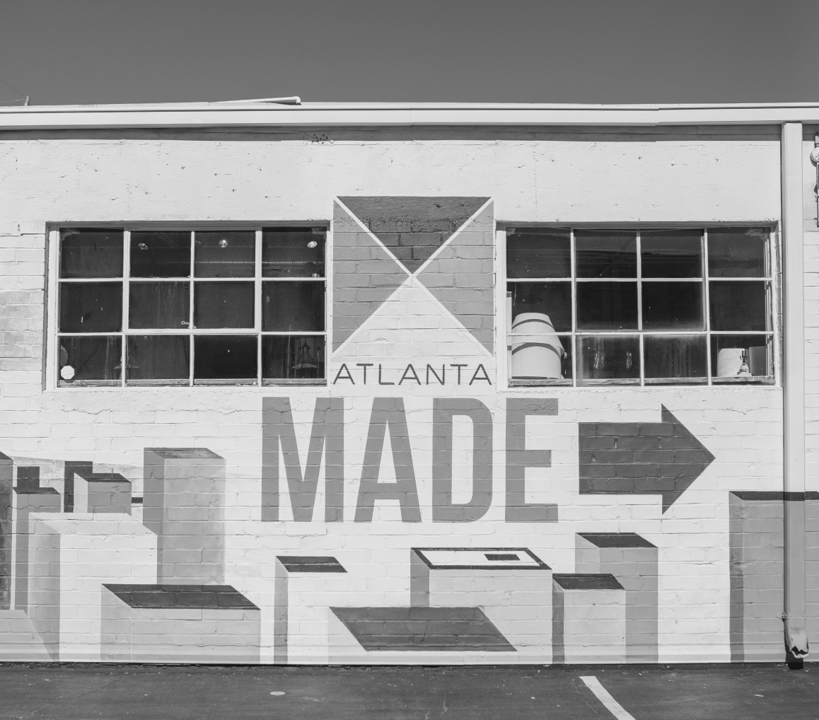 Wall art on building in Atlanta